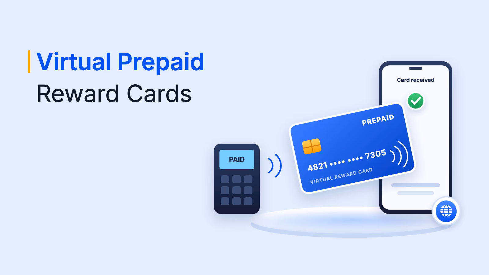 Virtual prepaid reward cards: Types, benefits and use cases
