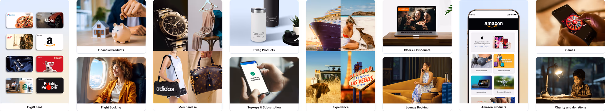 Plum reward catalog - gift cards, merchandise, travel, experiences, charity, subscriptions, and more